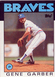 1986 Topps Baseball Cards      776     Gene Garber